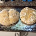 El cooksnap de Yolanda Cornara cuando hizo Pan de campo.