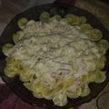 El cooksnap de Juliana Cardozo cuando hizo Salsa Caruso.