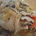 El cooksnap de Marta cuando hizo Pollo a la cerveza en olla express.