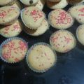 El cooksnap de Rosana Andrada cuando hizo Muffins de vainilla decorados / Cupcakes.