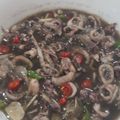 Cooksnap dari wkwardani untuk resep Cumi Basah Kuah hitam Saos tiram simple