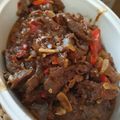 Cooksnap dari Dhinie Pratita untuk resep Beef slice pedas