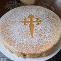 El cooksnap de Mel🌺 cuando hizo Tarta de Santiago fácil (Tarta de almendras) sin gluten y sin lactosa.