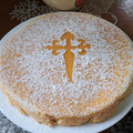 El cooksnap de Mel🌺 cuando hizo Tarta de Santiago fácil (Tarta de almendras) sin gluten y sin lactosa.