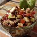 El cooksnap de Julieta Luján cuando hizo Ceviche de champiñones 🍄.