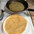 El cooksnap de Yoko Eska cuando hizo Nutella crepes.
