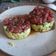 El cooksnap de Nuria Elena cuando hizo Tartar de atún en cama de guacamole.