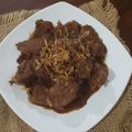 Cooksnap dari Sulis_UmmuSalma untuk resep Krengsengan Daging Khas Suroboyo