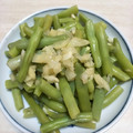 朵莉小妞 的 (不用油+超簡單) 涼拌四季豆 cooksnap