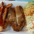 El cooksnap de Rey Jiménez cuando hizo Pescado y papas fritas (fish & chips).
