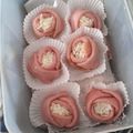 Cooksnap dari rini rahardjo untuk resep Dadar Gulung Bunga Mawar Ubi Unggu 🌹