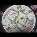 Mayuri Unadkat's cooksnap of when they made સેન્ડવીચ ઢોકળા.