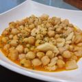 El cooksnap de CONRADO cuando hizo Garbanzos con sepia y gambas.