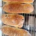 El cooksnap de Pablo cuando hizo Pan de orégano y queso parmesano.