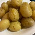 El cooksnap de Marieta cuando hizo Patatas cocidas al microondas con alioli.