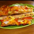 Cooksnap dari estiti untuk resep Sandwich roti tawar (telur + sosis) simple
