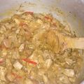El cooksnap de Eduardo Canchila cuando hizo Lomo y chorizo en salsa de mango.