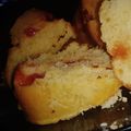 El cooksnap de Katty Acosta cuando hizo Torta budín de yogur de frutilla 🍓.