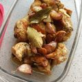 El cooksnap de CARLOS ROMERO cuando hizo Pollo al ajillo estilo de la abuela mila.