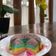 Cooksnap dari mrs.alviantino untuk resep Rainbow Cake Kukus