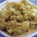 El cooksnap de MariaAurora cuando hizo Calabacín con patata al estilo de Reolid.