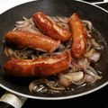 El cooksnap de Takis Tsirtsonis cuando hizo Salchichas de pollo al brandy.