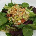 El cooksnap de Puri Rodriguez cuando hizo Tartar de aguacate y salmón ahumado con pistachos y nueces.