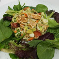 El cooksnap de Puri Rodriguez cuando hizo Tartar de aguacate y salmón ahumado con pistachos y nueces.