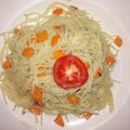 Dan Chefa's cooksnap of when they made Fried spaghetti.