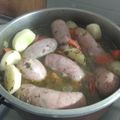 El cooksnap de Laura Parado cuando hizo Chorizos al vino blanco.