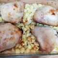 El cooksnap de Maria cuando hizo Muslos de pollo al horno con patatas.