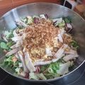 El cooksnap de Almudena Collado cuando hizo Ensalada con tiras de lomo.
