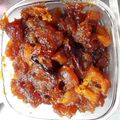 El cooksnap de Fanbiana Larrosa cuando hizo Dulce de zapallo casero.
