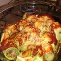 El cooksnap de Alejandra Gomez cuando hizo Zucchini arrollados de ricotta.