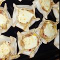 El cooksnap de Almada Susana cuando hizo Canastitas de pollo.
