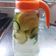 El cooksnap de Francisco Alfaro cuando hizo Limonada con pepino, menta y jengibre.