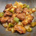স্বর্নাক্ষী চ্যাটার্জি 's cooksnap of when they made ড্রাই চিলি চিকেন (Dry chili chicken recipe in Bengali).
