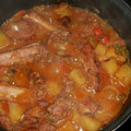 El cooksnap de miguel cuando hizo Patatas guisadas con costillas de cerdo adobadas.