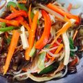 Cooksnap của Dibee khi họ làm theo món Miến trộn chay