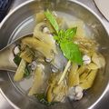 菜菜 的 薑絲酸菜蚵仔湯 cooksnap
