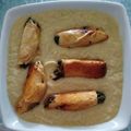 El cooksnap de Antonio Lorente cuando hizo Pechuga de pollo rellena con salsa de calabacín y puerro.