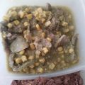 El cooksnap de Mariana Ponce cuando hizo Carne de res en salsa verde con elote.