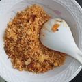 Cooksnap ohmydib semasa beliau membuat Nasi goreng KJ.