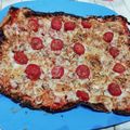 El cooksnap de Cristina Lopez Martinez cuando hizo Masa pizza proteica con base de pollo.