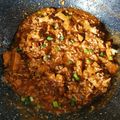 Leonella's cooksnap of when they made Mapo - Tofu mit Hack.