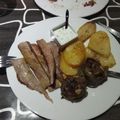 El cooksnap de Jaime REDONDO PERAL cuando hizo Alcachofas confitadas rellenas de setas, pasas y piñones.