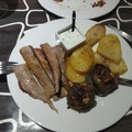El cooksnap de Jaime REDONDO PERAL cuando hizo Alcachofas confitadas rellenas de setas, pasas y piñones.