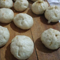 El cooksnap de Fran cuando hizo Dumplings (al vapor) de cerdo y opción de pollo picante.