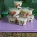 Cooksnap dari Emut Mutiarsih untuk resep Puding mozaik cup