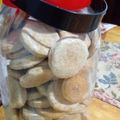El cooksnap de Catalina Montelongo cuando hizo Alfajores de harina integral Maicena y opción harina común.
